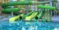 OEM Fiberglass Swimming Pool Slide Outside Water Amusement Parks Play Sets Ride