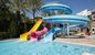 ODM Children Water Park Play Rides Amusement Fiberglass Slide for Sale