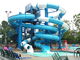 Kids Bing Fibreglass Pool Water Slide Amusement Park Rides