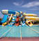 Outdoor Amuse Park Fiberglass Pool Water Slide Play Equipment