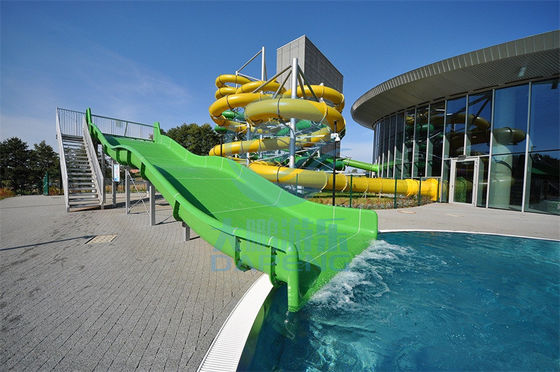ราคาดี 2.5 meters Wide Family Slide Fiberglass Pool Slide For Kids And Adults ออนไลน์