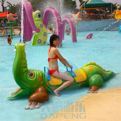ราคาดี FRP Crocodile Spray Animals Water Spray Games With Seat In The Water Park ออนไลน์