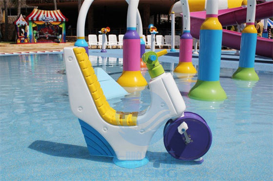 ราคาดี Children Water Park Play Game Fiberglass Water Spray Motorcycle For Splash Park ออนไลน์