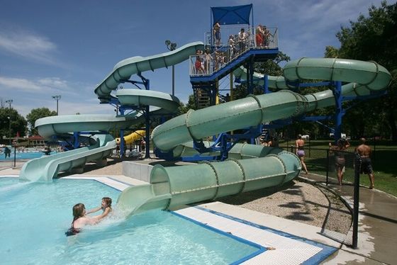 ราคาดี Aqua Water Play Kids Tube Slide Set Fiberglass Park Toys Equipment For Pool ออนไลน์