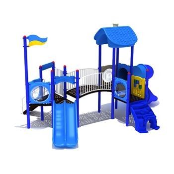 ราคาดี OEM Outdoor Water Playground Plastic Slide Playhouse For Kids Play ออนไลน์