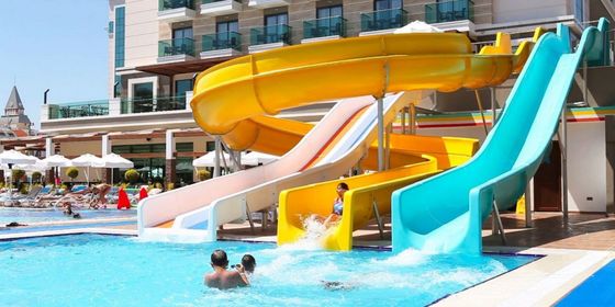 ราคาดี OEM Outdoor Games Park Water Rides Backyard Slide for Children Play ออนไลน์