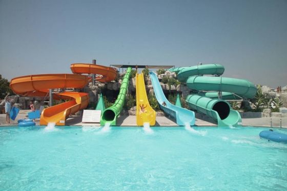 ราคาดี Water Amusement Park Rides Big Slide Fiberglass for Pool Price ออนไลน์