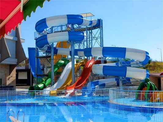 ราคาดี OEM Outdoor Water Park Games Play Sets Swim Pool Tube Slide for Kids ออนไลน์