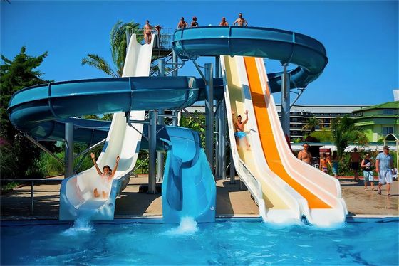 ราคาดี ODM Outdoor Water Play Equipment Swimming Pool Slide In Ground ออนไลน์