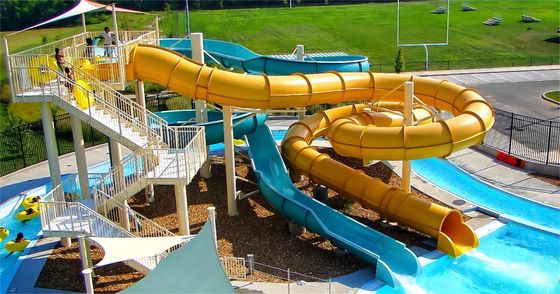 ราคาดี 3m Height Fiberglass Water Slide Kids Playground Rides For Pool ออนไลน์