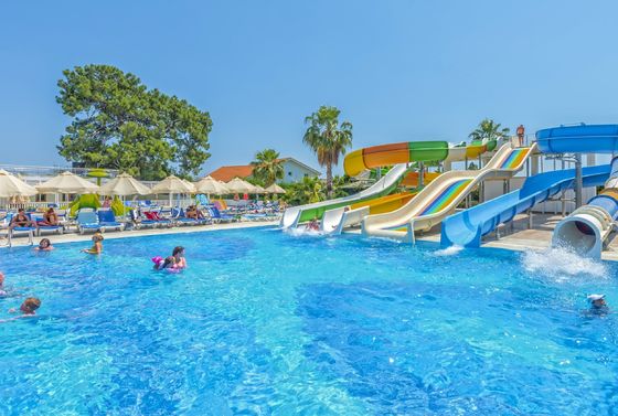 ราคาดี ODM Outdoor Water Park Amusement Game Rides Fiberglass Water Slide for Children ออนไลน์