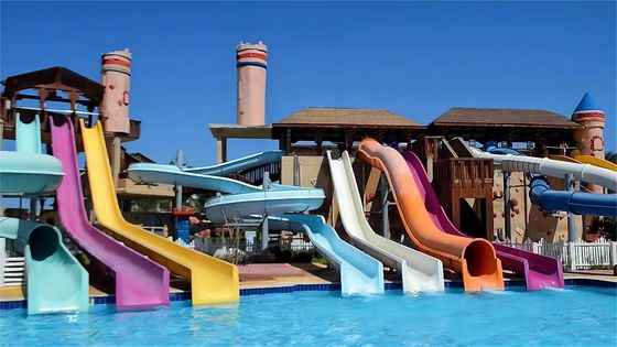 ราคาดี ODM 12mm Thickness Fiberglass Slide Water Amusement Park Products ออนไลน์