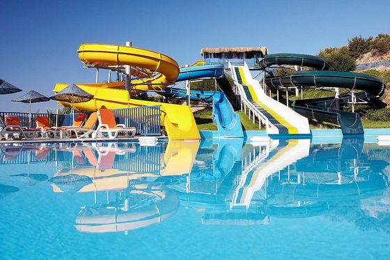 ราคาดี ODM Outdoor Kids Spray Playground Water Games Pool Sports Equipment Spiral Slides ออนไลน์