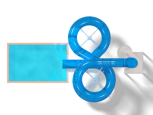 ราคาดี 6m Height Commercial Water Slide with >150 Person Capacity and 30-60 Days Delivery ออนไลน์