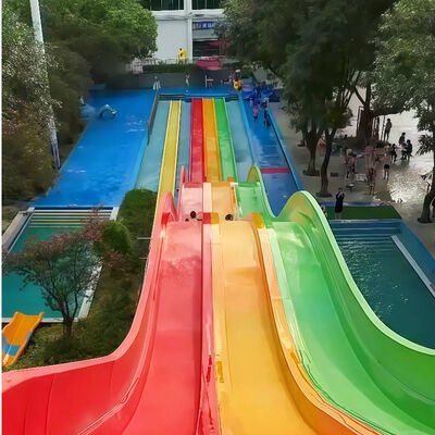 ราคาดี Water Park Slide Fiberglass Swimming Pool Outdoor Playground Equipment For Home Commercial Over 10 Years Old ออนไลน์