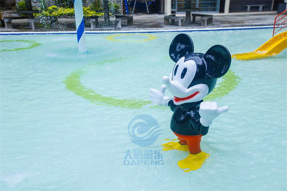 ราคาดี Mickey Mouse Splash Pad Water Toy Fiberglass For Children Aqua Park ออนไลน์