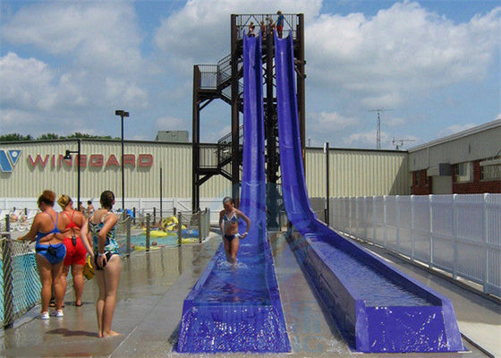 Commercial Kamikaze Water Slide Fiberglass 10m Height For Adult