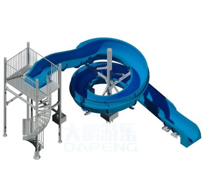 ราคาดี Amusement Children Park Toys Fiberglass Backyard Pool Water Slide ออนไลน์