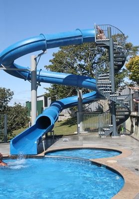 Water Park Playground Outdoor Swim Pool Equip Game Amusement Water Slide Tube for Kid