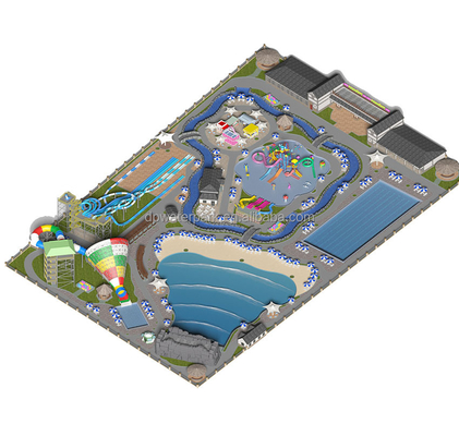ราคาดี 20000 SQM Aqua Park Design Master Plan Custom Water Theme Park Design for Resorts ออนไลน์