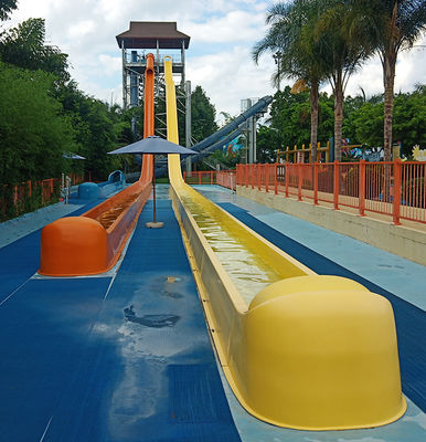 ราคาดี Customized Size 6-8mm Thickness Fiberglass Water Park Slide with Over 10 Years Service Life for Outdoor Use ออนไลน์