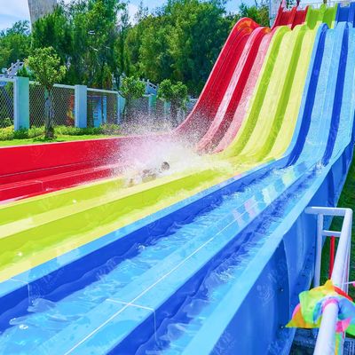 ราคาดี Commercial Use Fiberglass Water Park Slide with 12 Months Warranty and 100-500kg Max Capacity ออนไลน์
