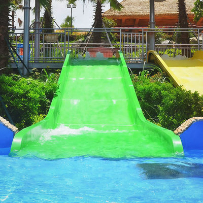 ราคาดี Customized Colorful Water Slide Fiberglass Swimming Pools Suitable Family Small Amusement Park Gardens Inground Pools 2D Design ออนไลน์