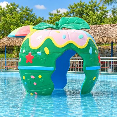 ราคาดี สายใยแก้ว Apple House Theme สวนน้ํา อุปกรณ์สําหรับโครงการ Splash Pad นอก online