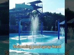 สแตนเลสและทองแดง อาร์คเจ็ตอุโมงค์ สระว่ายน้ํา อุปกรณ์เล่น