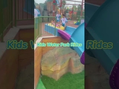 บูเมอเรงขนาดเล็กน้ําสไลด์ เด็ก สไลด์สระว่ายน้ําไฟเบอร์กลาส เด็ก ไฟเบอร์กลาสน้ําสไลด์