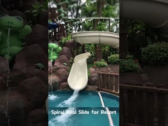 OEM สนามน้ําเด็ก สระว่ายน้ําสไลด์ไฟเบอร์กลาส สระว่ายน้ําพาณิชย์